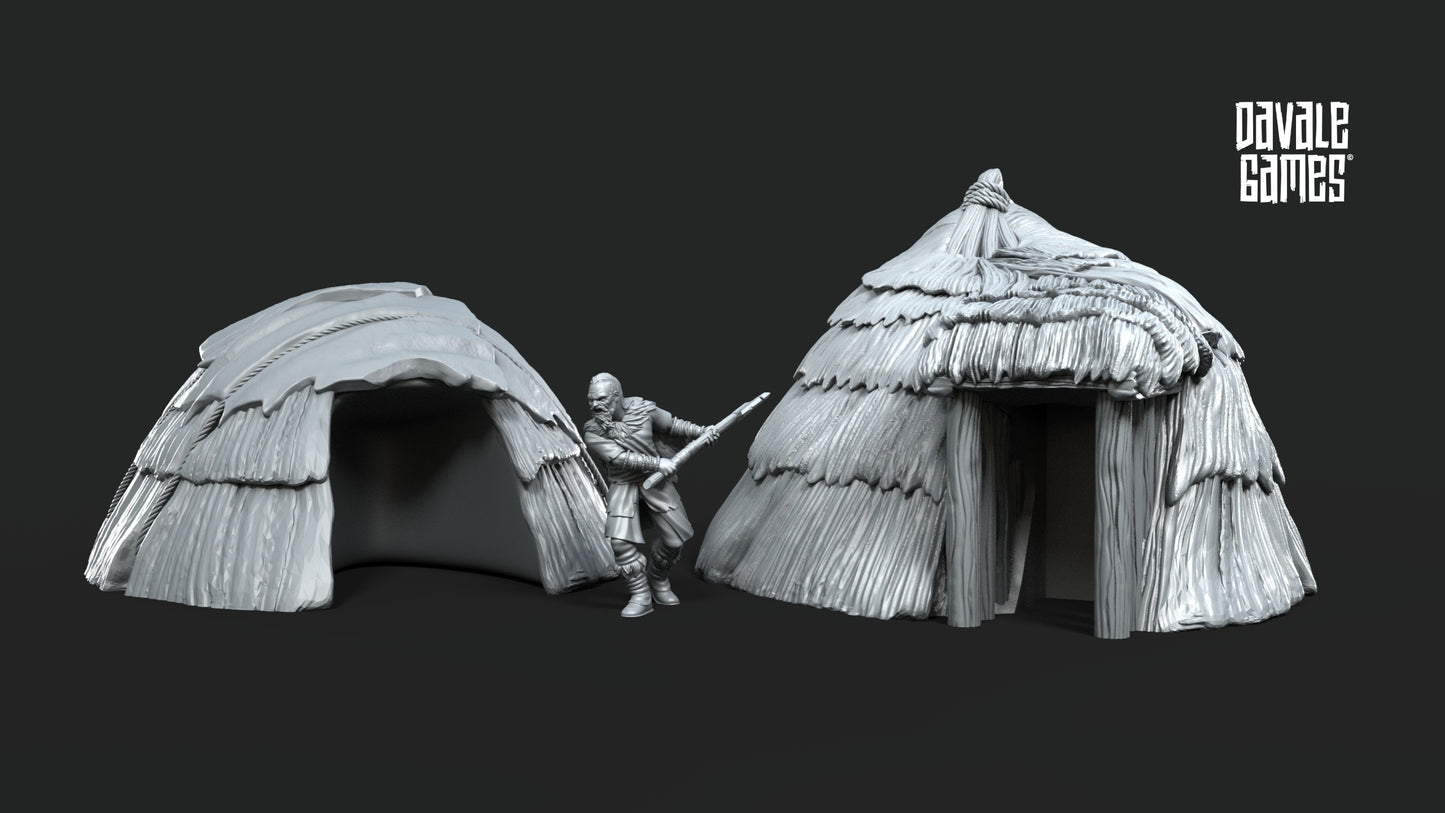 Wild Men's Huts