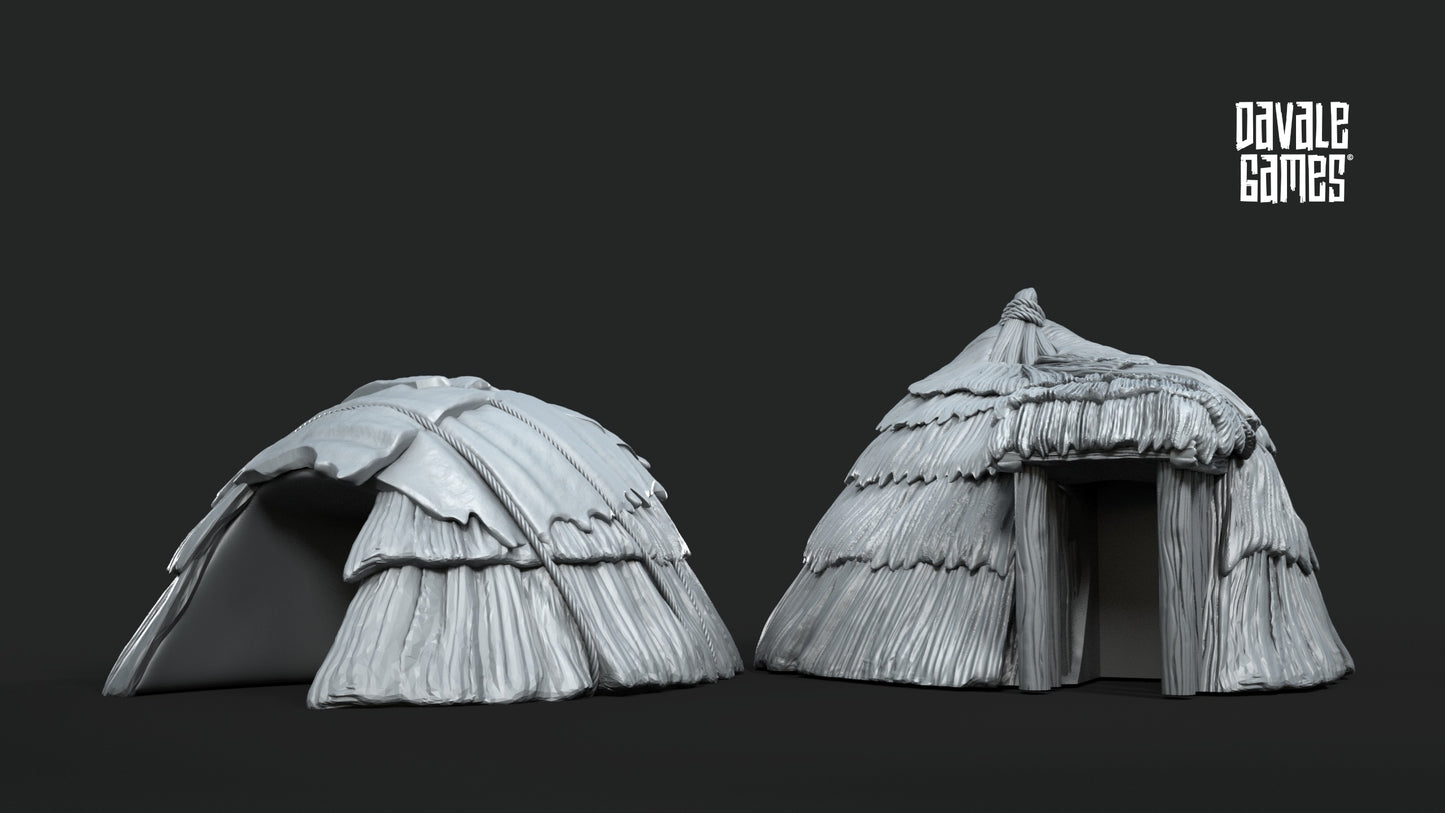 Wild Men's Huts