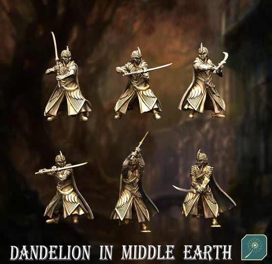 Two-handed swordsmen of the Elven alliance