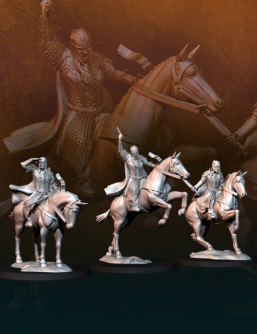 Chevaliers (cheval) des Elfes de la Forêt Noire