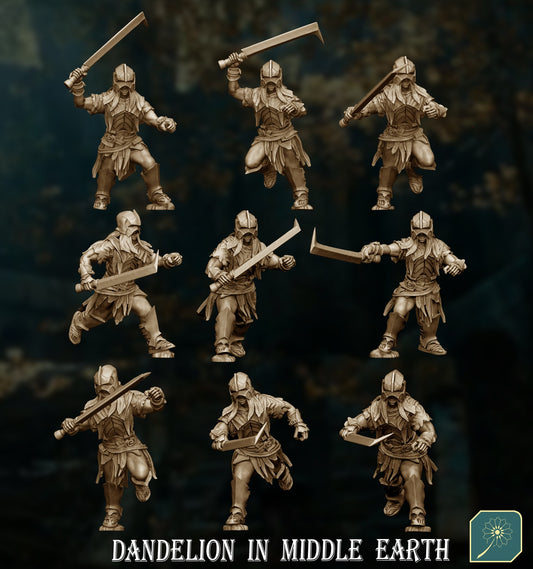 Marauders with swords