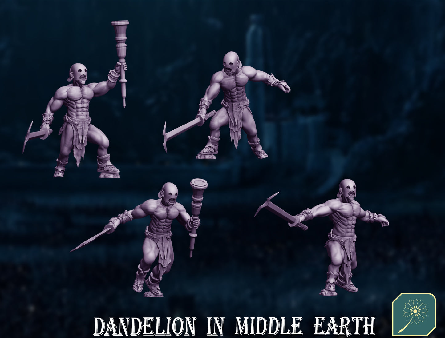 Berserks (avec torches)