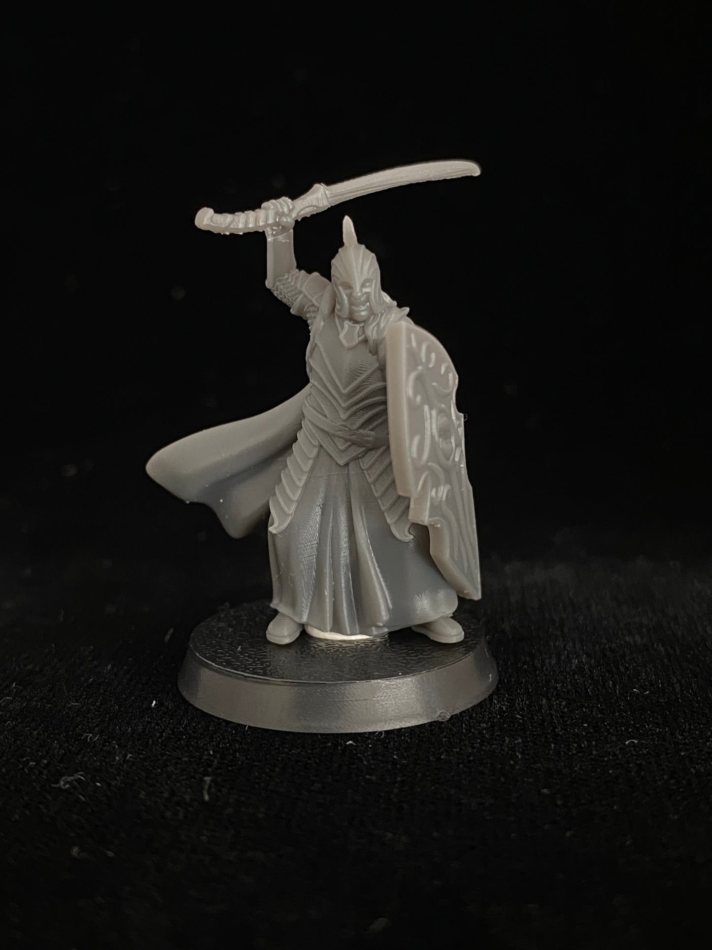 Elven warriors with swords and shields