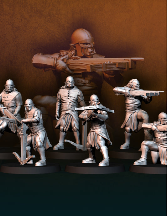 Marauders with crossbows