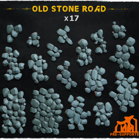 Set of paving stones
