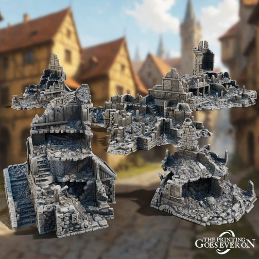 Bree Village in Ruins