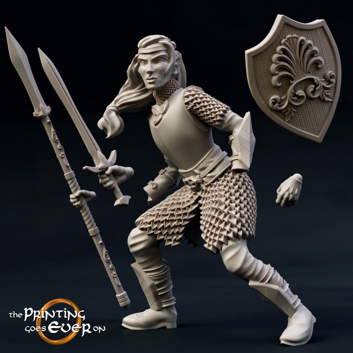 Elf Ranger - Female (Modular)