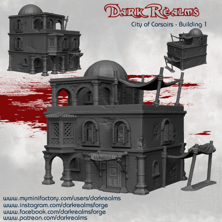 Buildings of Corsairs Bay