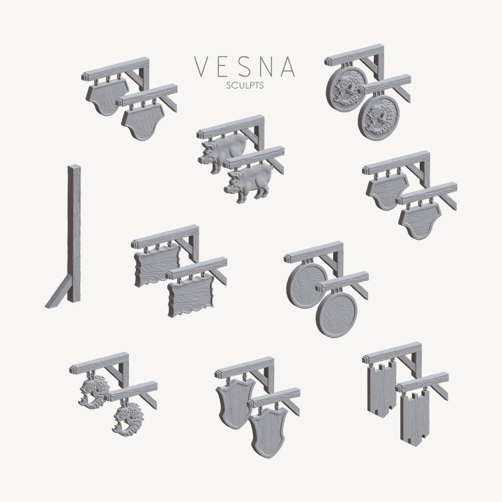 Set of signs