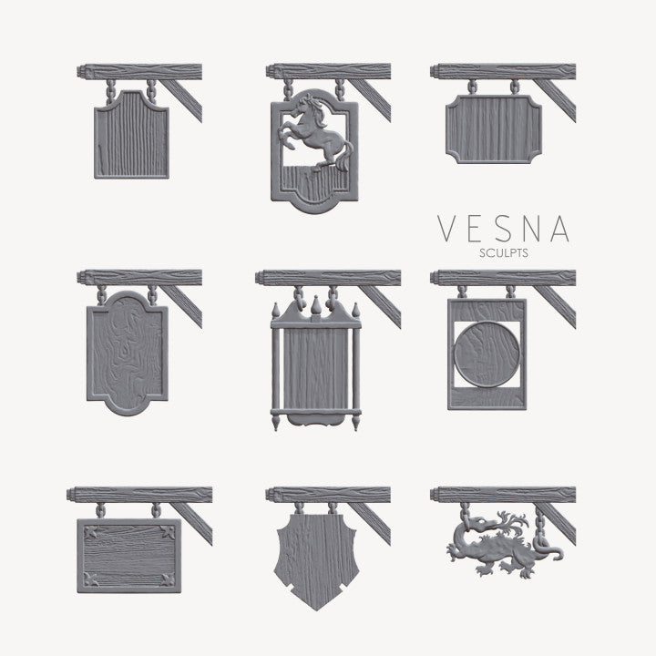 Set of signs