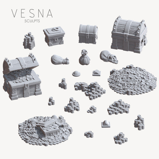 Objective Set - Treasures (Vesna Sculpts)