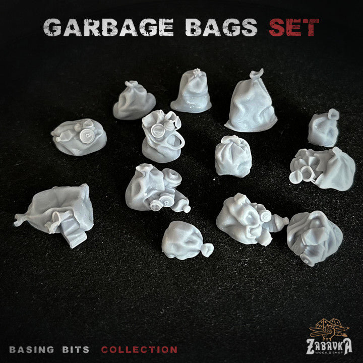 Bags of garbage