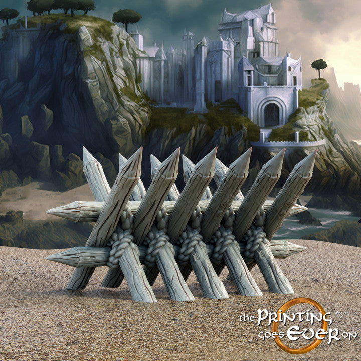 Set of palisades