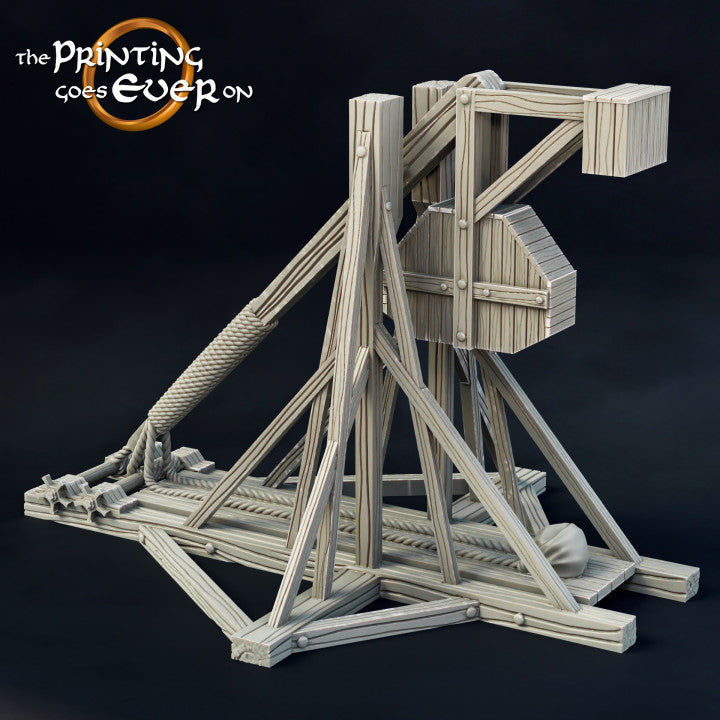 Weiße Stadt Trebuchet