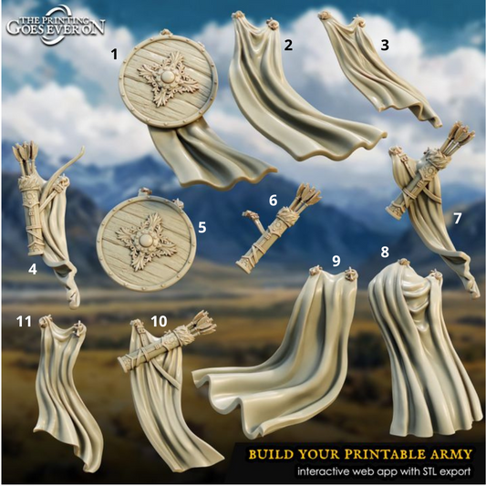 Equipment of the armies of the White City - Capes