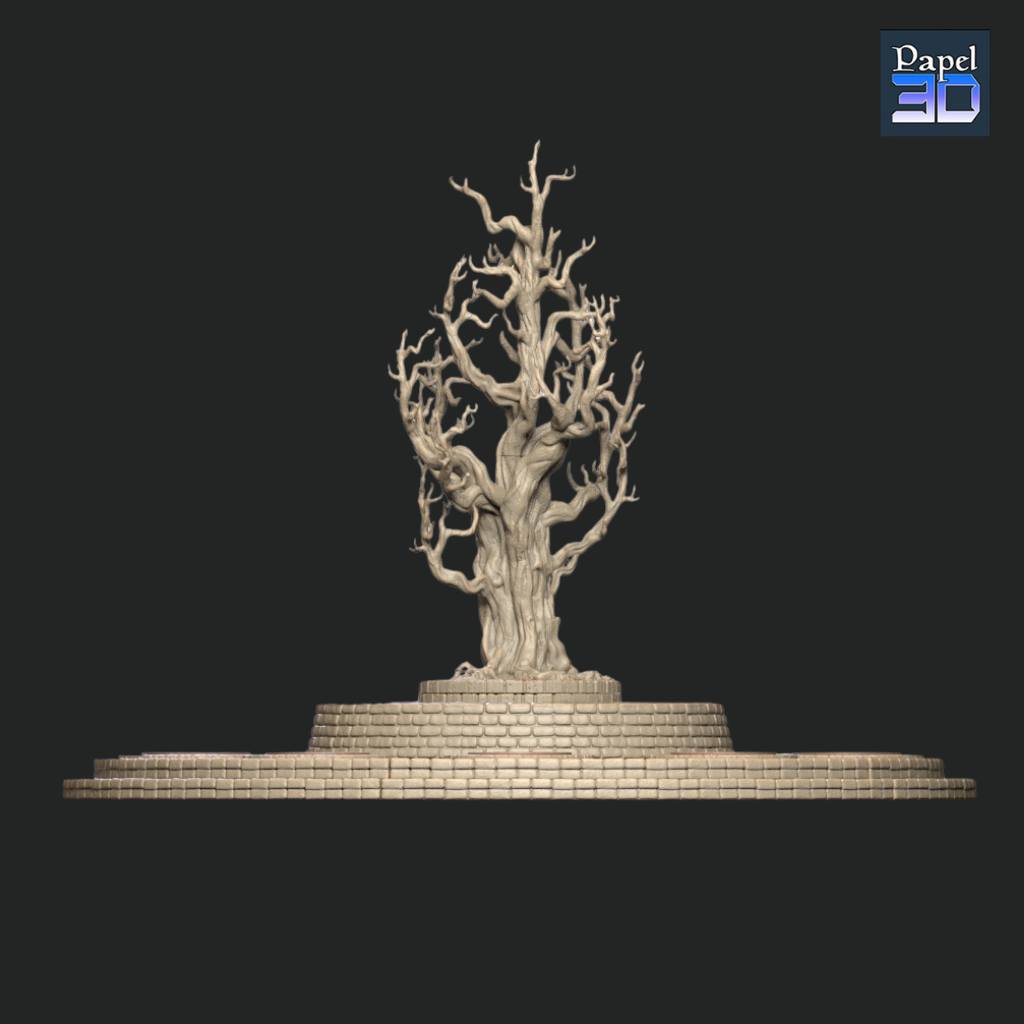 Diorama - The Fountain Courtyard