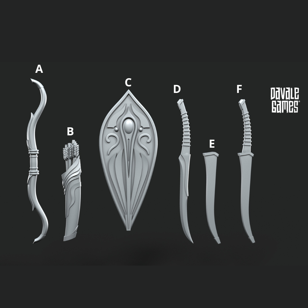 Weapons and Equipment of the Galanthir Elves