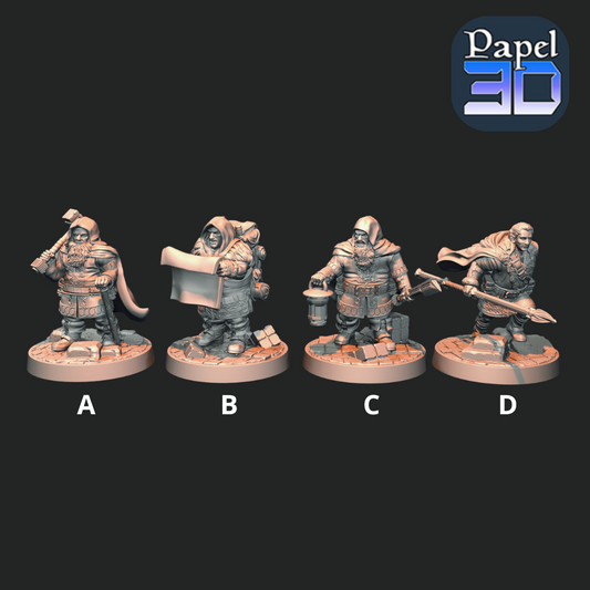 Dwarven Rangers (one-handed weapons)