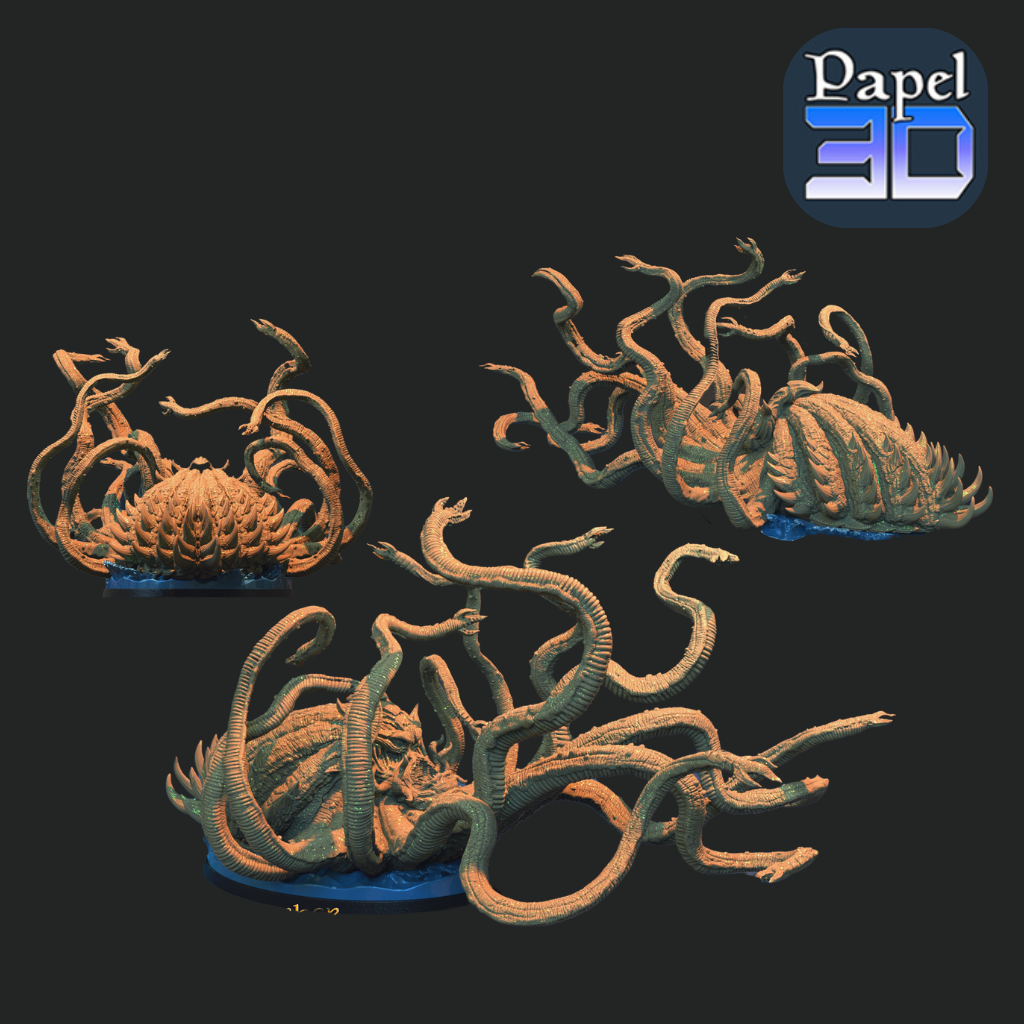 Der Wasserwächter (Papel 3D)