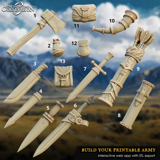 Equipment of the armies of the White City - Miscellaneous