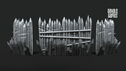 Palissades en bois