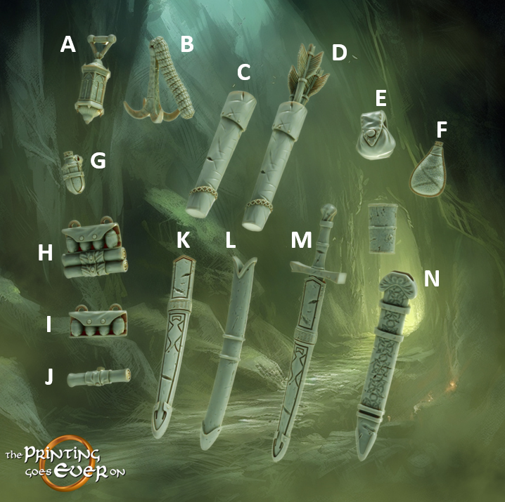 Accessoires de l'armée des Morts