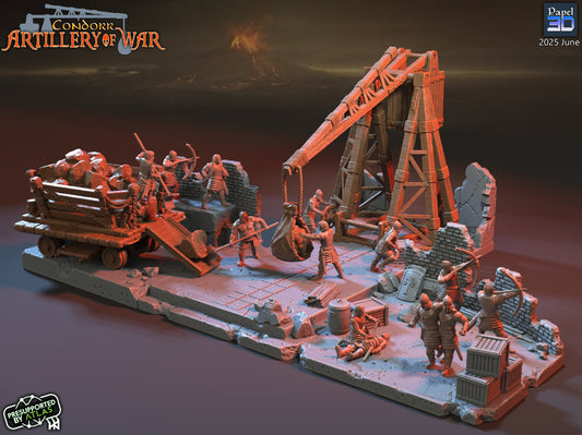 Diorama - Artillerie de la Cité Blanche