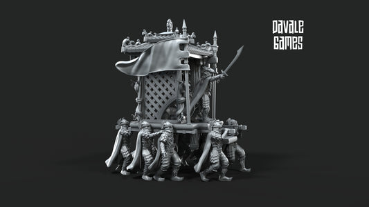 Dragon Emperor on Palanquin