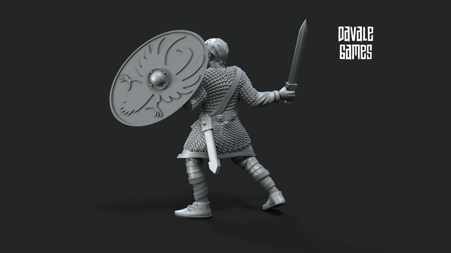 Roman soldier with sword