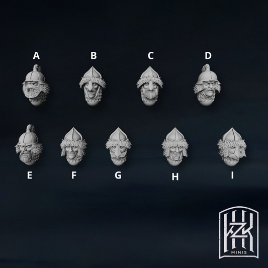 Heads of the Men of the Lake