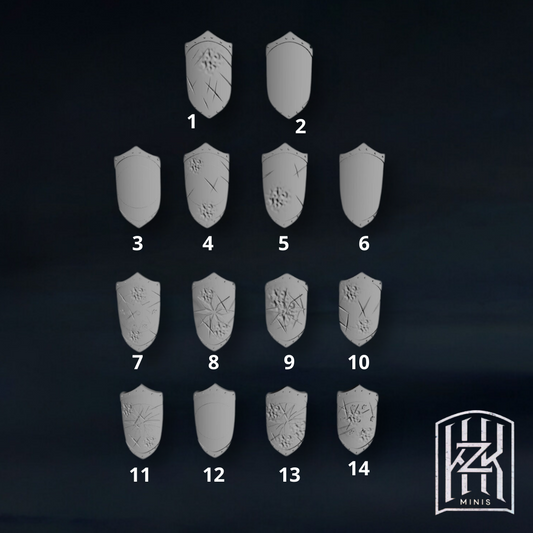 Soldiers' shields