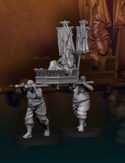 Roi marchand de la Horde sur Palanquin