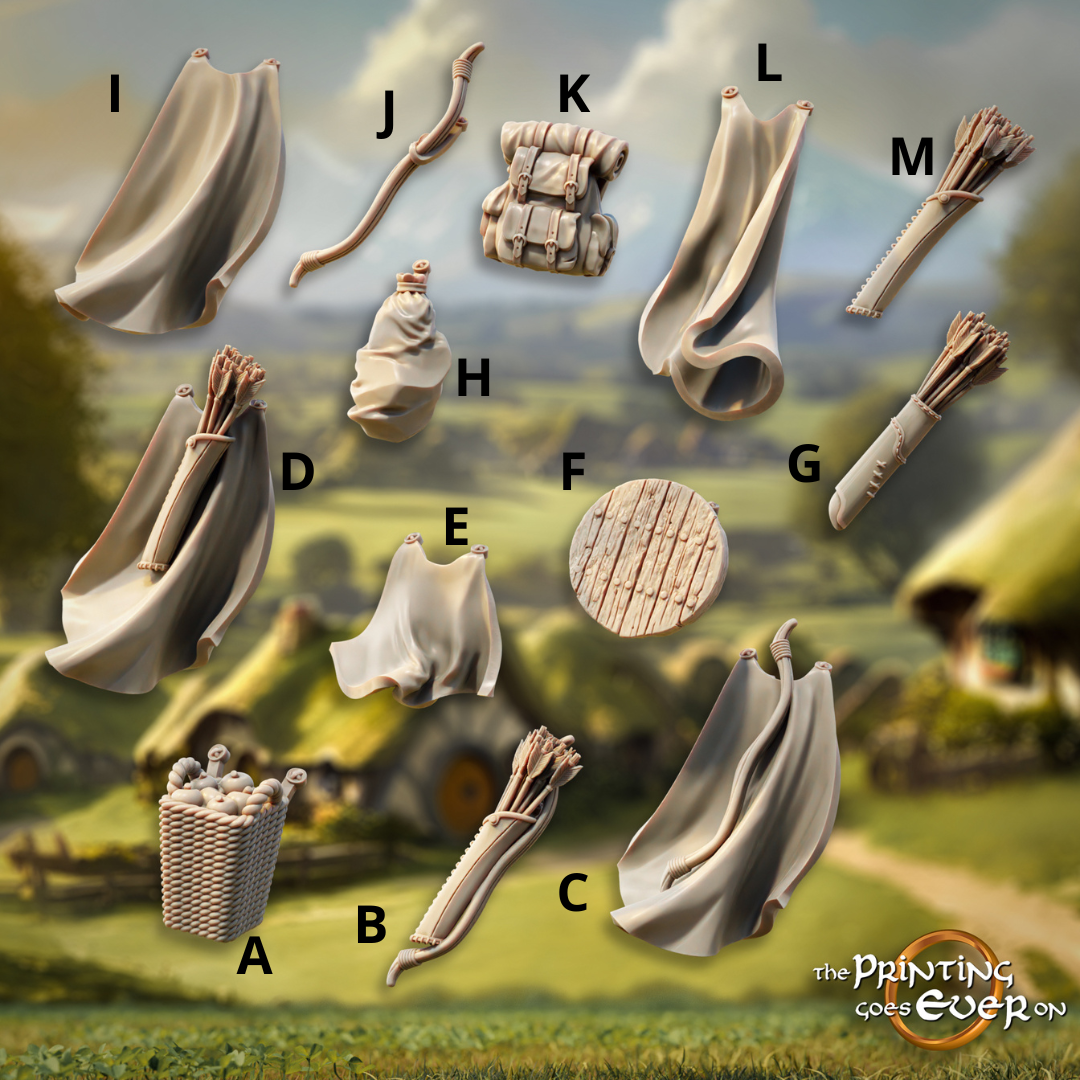 Capes des hobbits de la comté