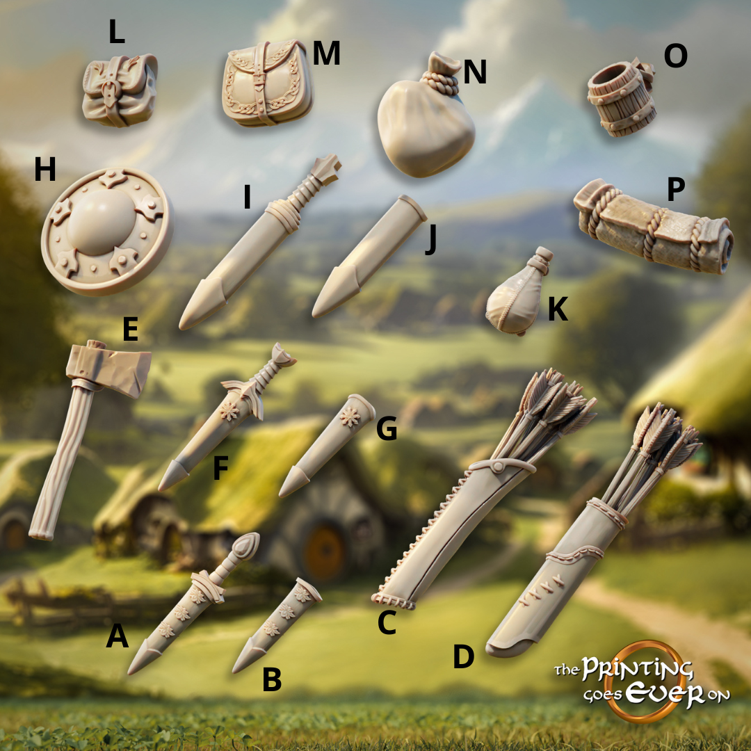 Equipement des hobbits de la comté