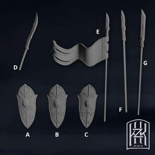 Armes des elfes