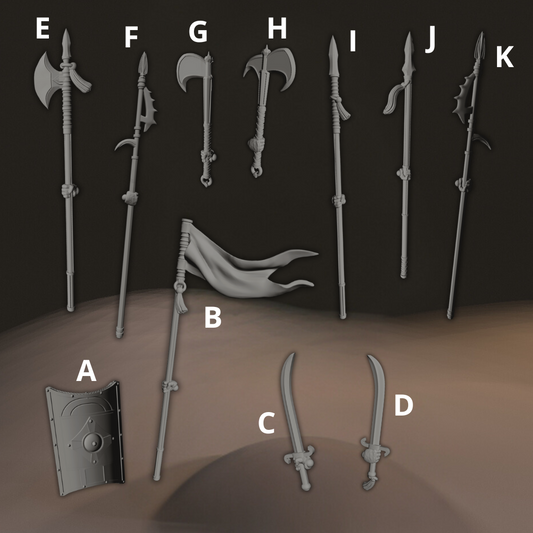Weapons and equipment of the Orientals