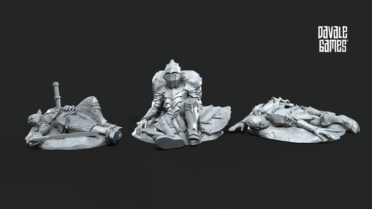 Set de cadavres de gobelins
