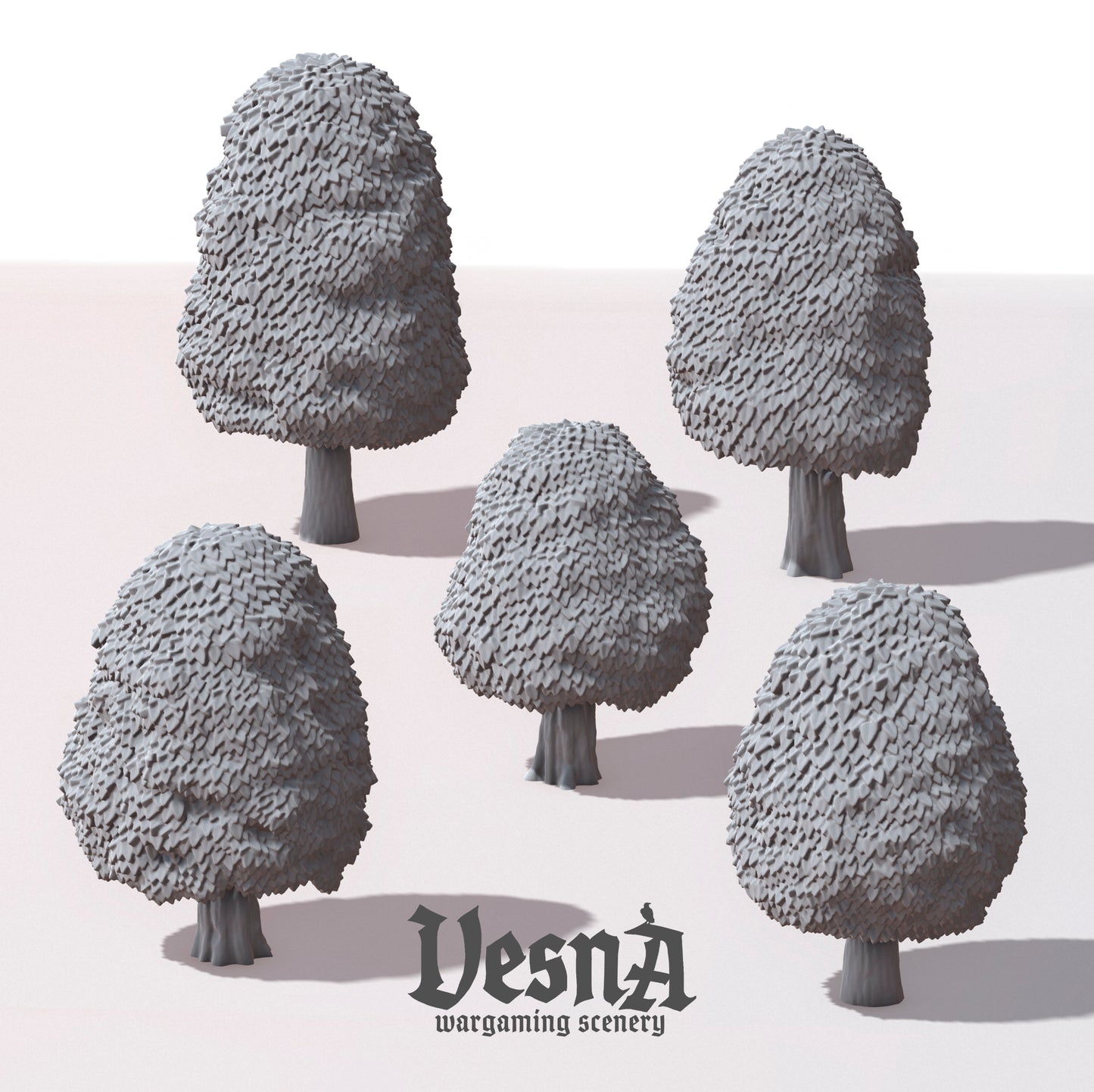 Palm tree set