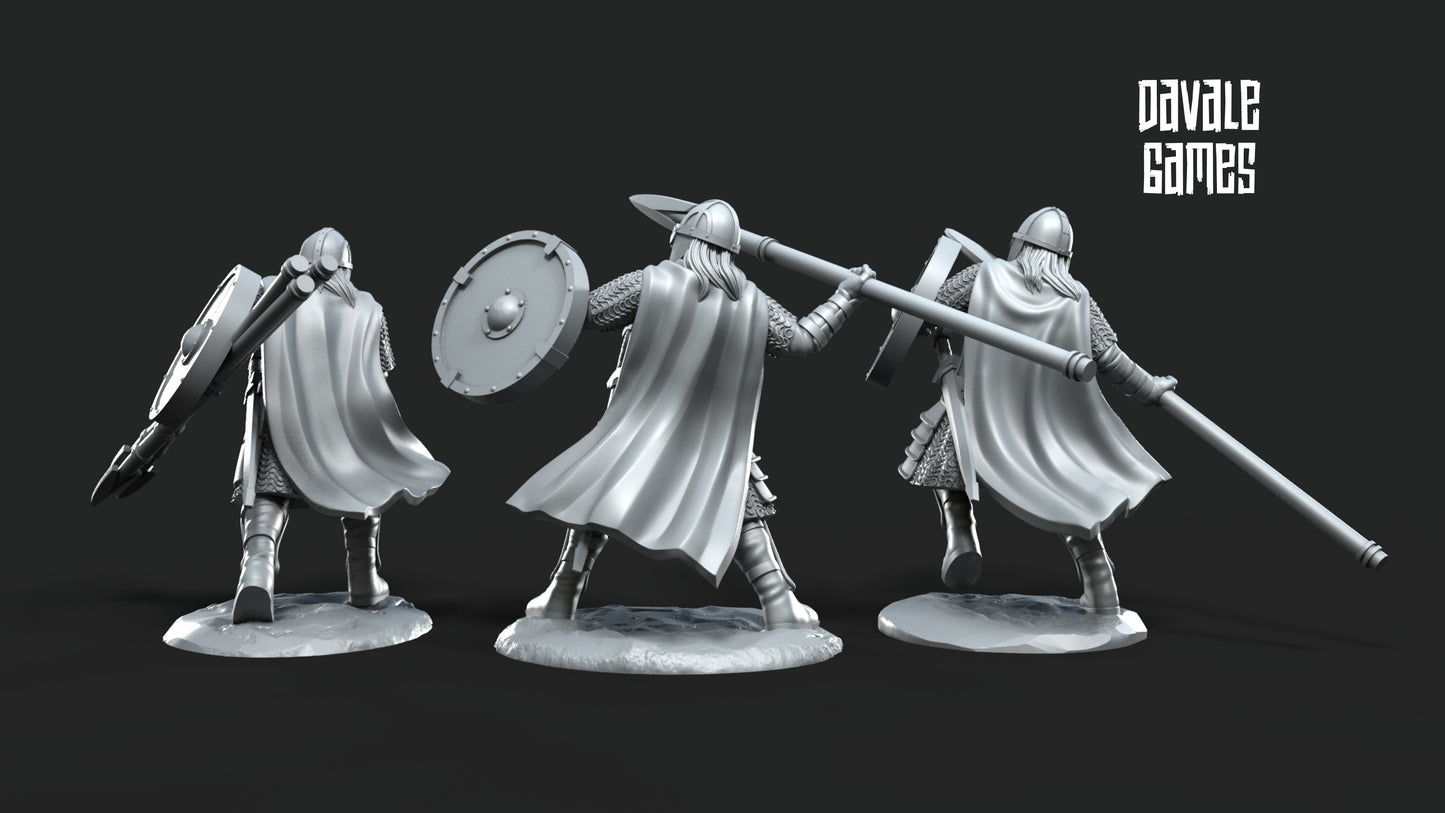Warriors with javelins