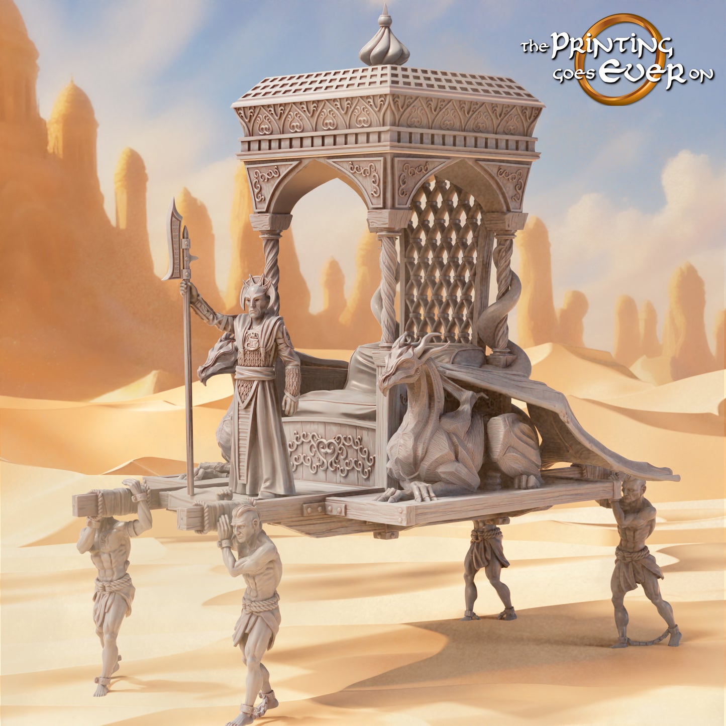 Empereur dragon et son palanquin (TPGEO)
