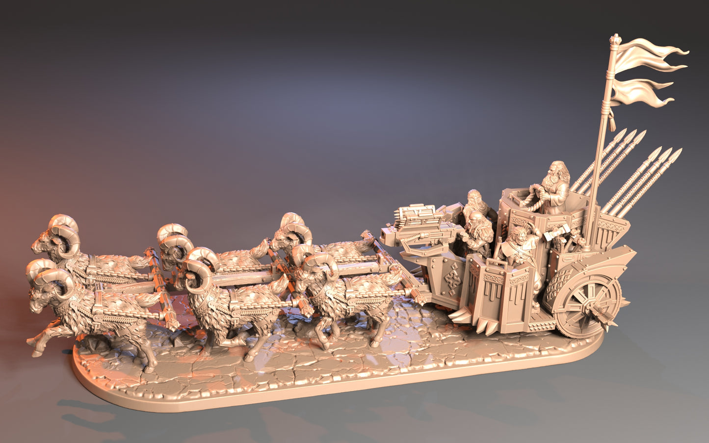 Steel Mountain Dwarf War Wagon