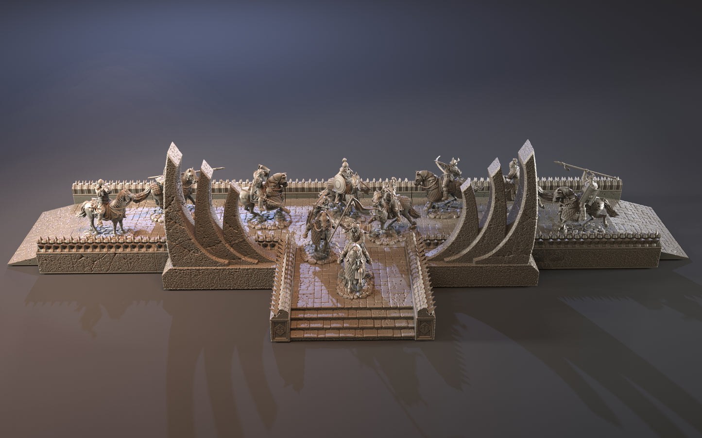 Diorama - Armée des Orientaux