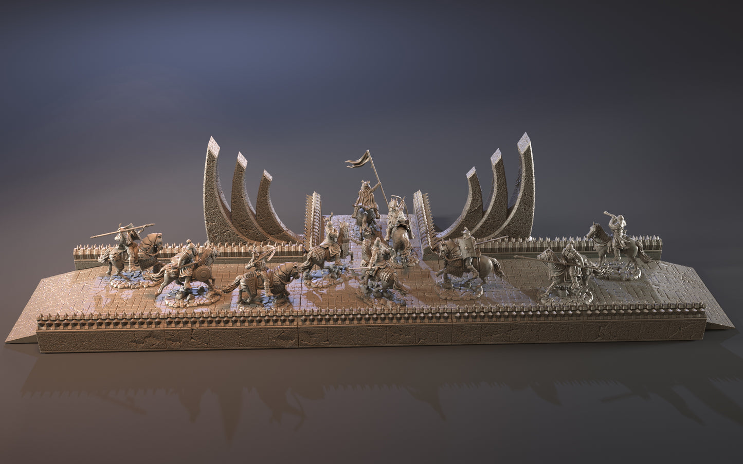 Diorama - Armée des Orientaux