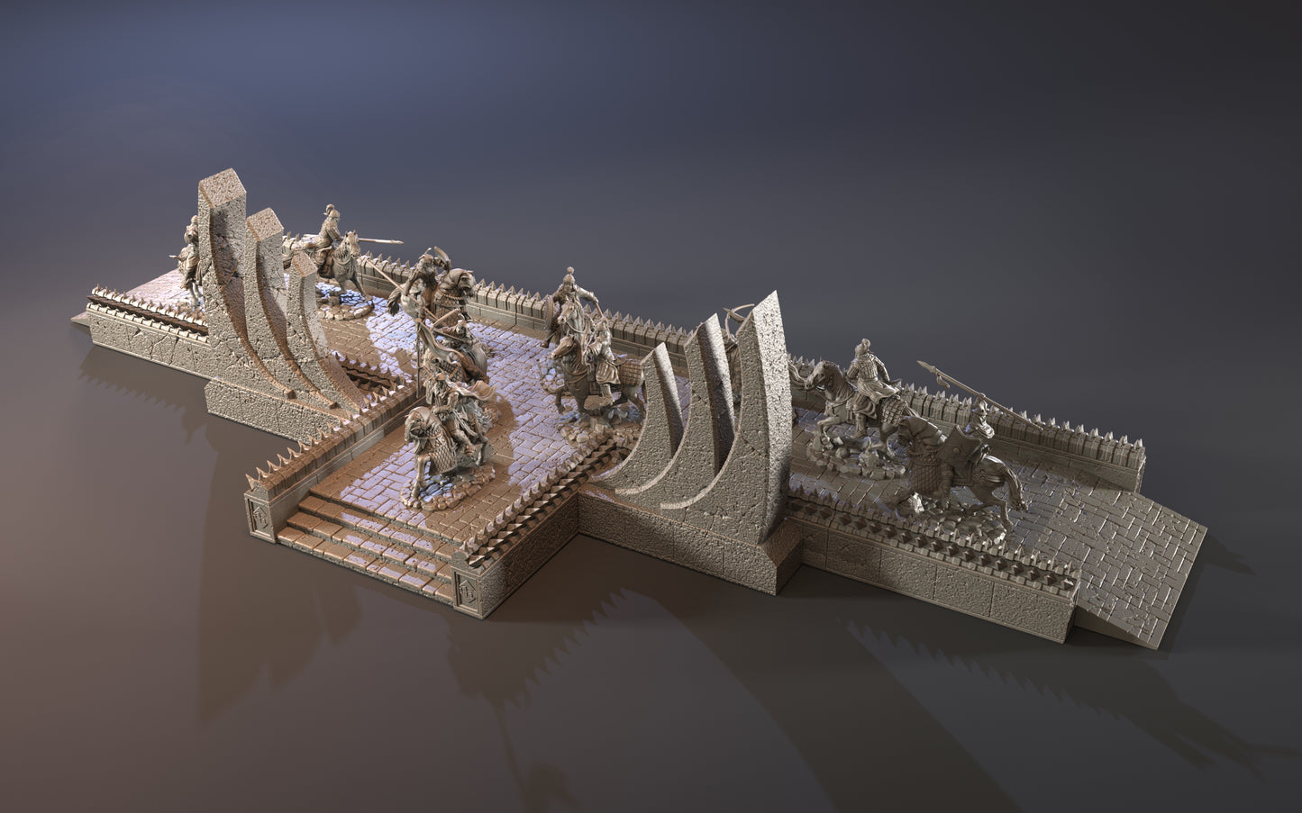 Diorama - Armée des Orientaux