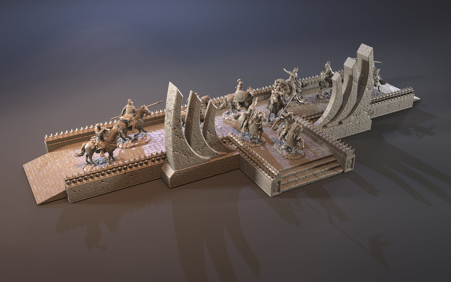 Diorama - Armée des Orientaux