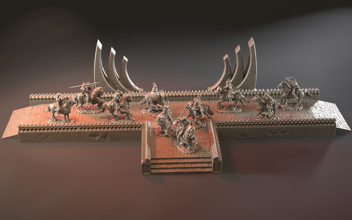 Diorama - Armée des Orientaux