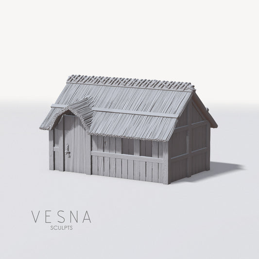 Wooden barn