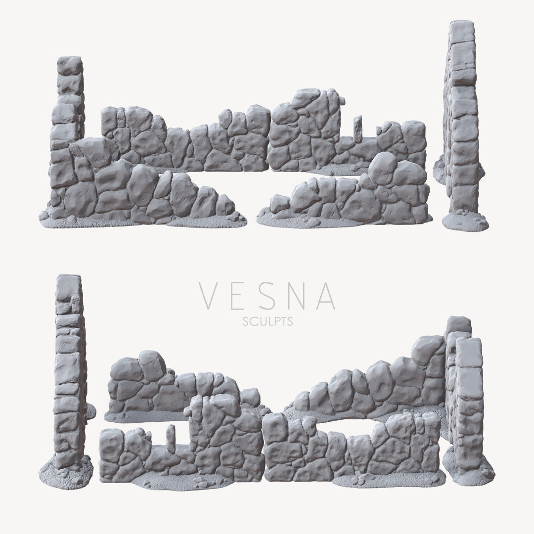 Ruined Chapel Set