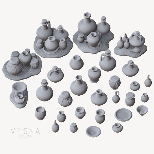 Pottery set