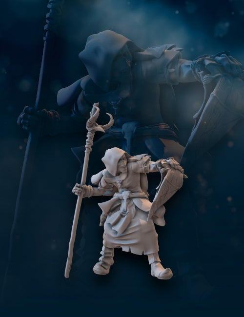 Shaman gobelin (à pied)